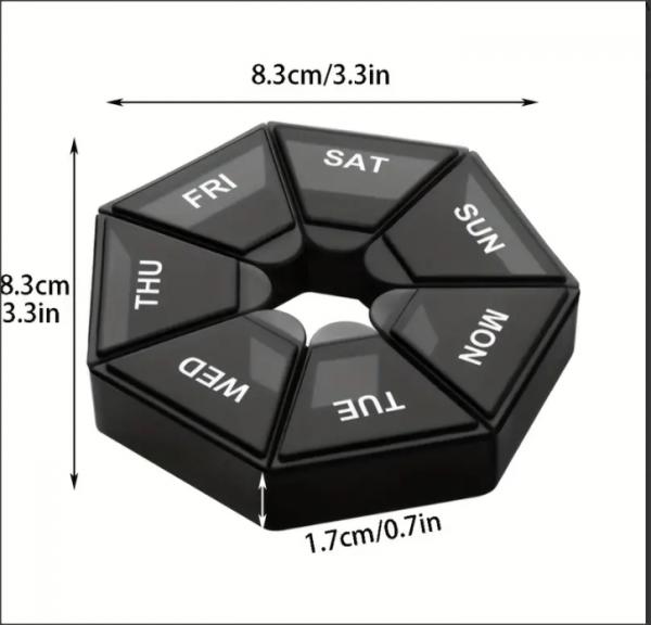 Vitamin - Pillen Dose 7 Tage